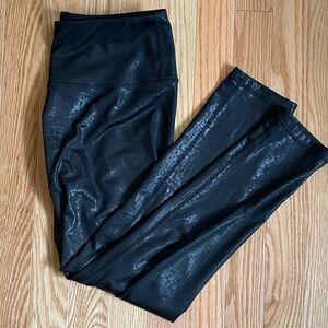 Zella Animal Print Black Leggings